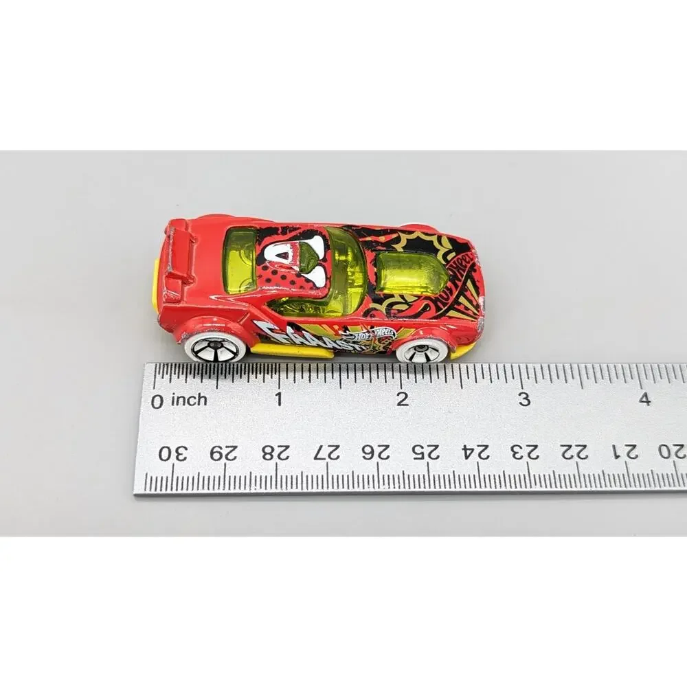 Mattel Hot Wheels Red & Yellow Fast Fish 1:64 Diecast Car Toy Collectible